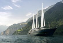 The World’s Largest Sailing Yacht Has Launched – See It in Pictures