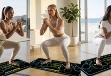 Squat Smart Is the Fitness Mat Changing At Home Glute Workouts This Summer