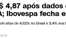 Eleições podem levar o dólar de volta a R$ 4,86? Veja a projeção dos analistas e o que pode mudar a partir de hoje